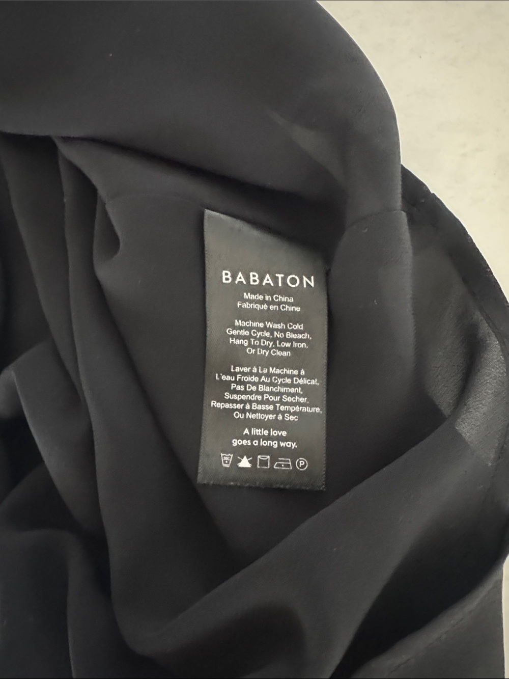 ❌SOLD❌ Aritzia Babaton Casimir Dress — Black | Size S - Picture 8 of 9